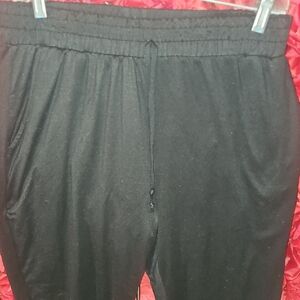 LA+IMAGE Women's Black Lounge Pants Size Xlarge